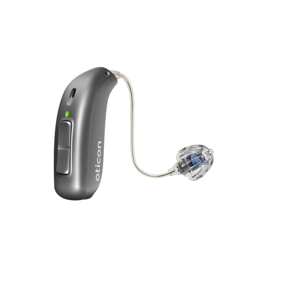 miniRITE T H1 2023 Left C092SteelGrey LEDgreen Speaker60 OpenBassDome 500pctSize